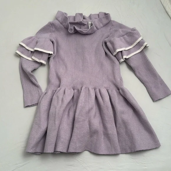 Janie and Jack | Dresses | Janie And Jack Lavender Ruffle Fit And Flare Sweater Dress | Poshmark Janie and Jack | Dresses | Janie And Jack Lavender Ruffle Fit And Flare Sweater Dress | Poshmark